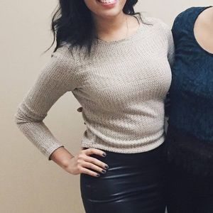 Forever 21 Cropped Sweater